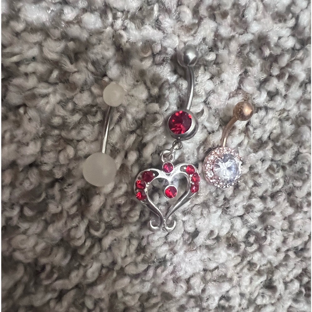 Body candy navel rings